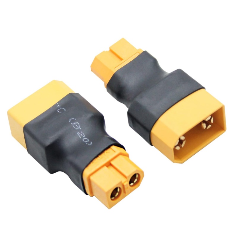 Drone Battery Charger - 2개/세트 XT90(수/암) - XT60(수/암) 어댑터 변환
