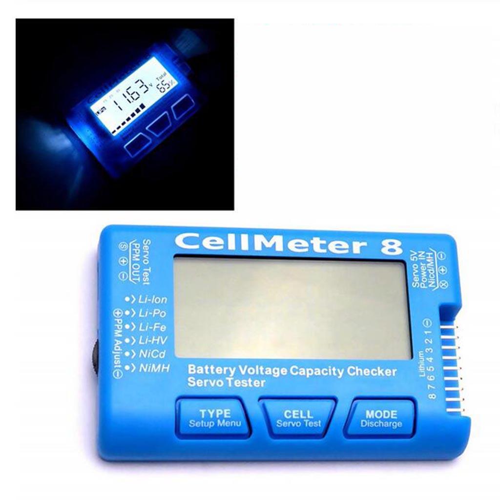 디지털 배터리 전압 측정기, RC 셀 미터, 배터리 밸 - Drone Battery Voltage Checker 리뷰 및 가격