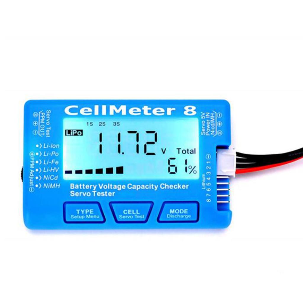 디지털 배터리 전압 측정기, RC 셀 미터, 배터리 밸 - Drone Battery Voltage Checker 리뷰 및 가격